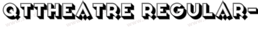 QTTheatre Regular字体转换